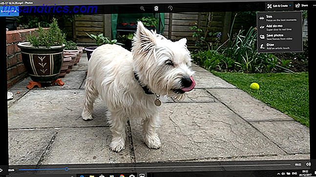 Ein Video in der Windows Photos App