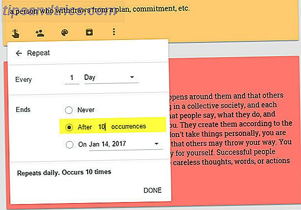 Google Keep Flashcards