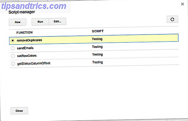 Förbättra produktivitet med dessa utmärkta Google Spreadsheet Scripts google regnearkskripthanterare