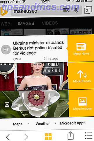Bing acaba de lanzar algunas características nuevas y emocionantes para su aplicación de iPhone, que incluyen nuevas fichas estilo Metro y múltiples búsquedas.