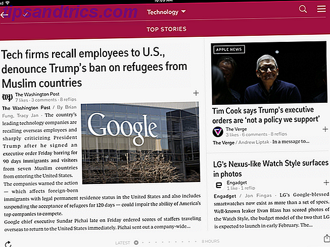7 mejores aplicaciones de noticias de iPad para seguir los últimos titulares