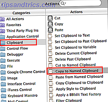 Ningún administrador de portapapeles puede hacer lo que el portapapeles con nombre versátil puede en el programa de automatización de Mac Keyboard Maestro.