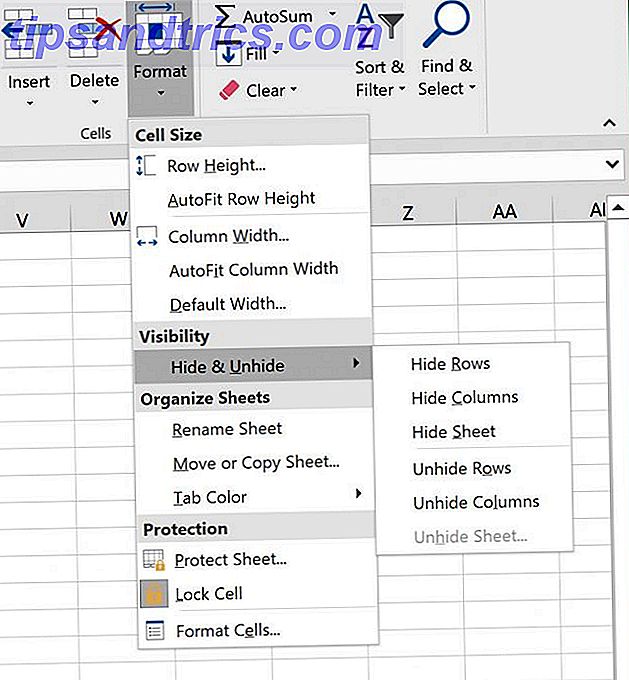 So blenden Sie Spalten und Zeilen in Excel ein oder aus Verbergen Blenden Sie Zeilenspalten e1512419985570 aus