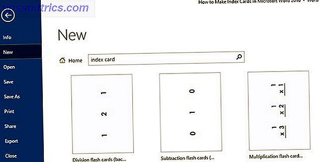 Slik lager du indekskort i Microsoft Word 2016