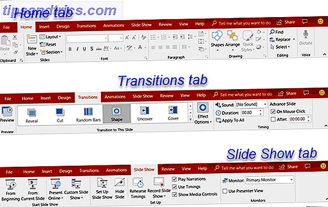 Guida per principianti a Microsoft PowerPoint - Schede e Nastri