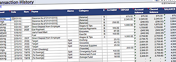 10 erstaunlich nützliche Spreadsheet-Vorlagen, um Ihr Leben zu organisieren