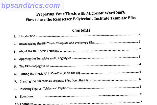 10 Basta Innehallsforteckning Mallar For Microsoft Word