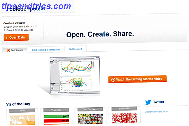 Rå tal och kalkylblad gör dig tillagad?  Med Tableau Public, gratis för Windows och Mac, kan du vända .xls eller .txt-data till meningsfulla visualiseringar som diagram och diagram.